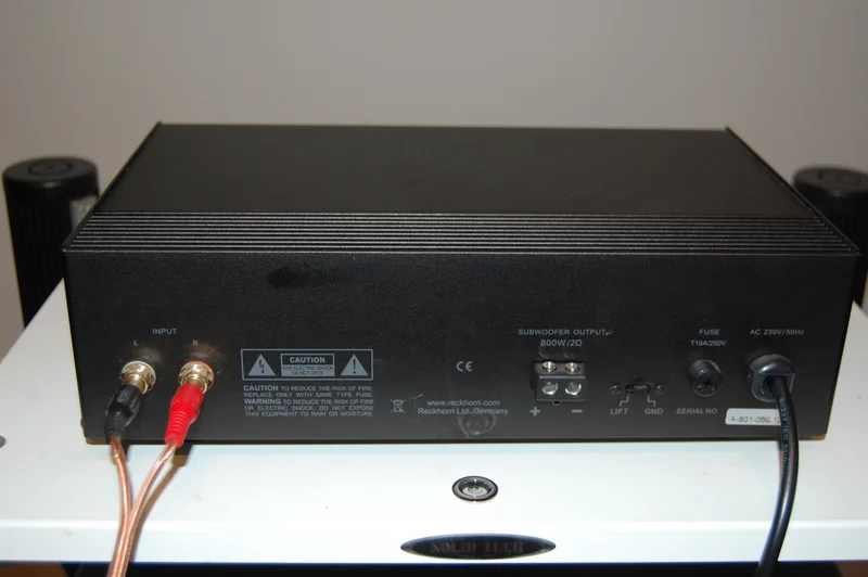 Reckhorn A-801 subwooferf&ouml;rst&auml;rkare - Bild 2 av 2