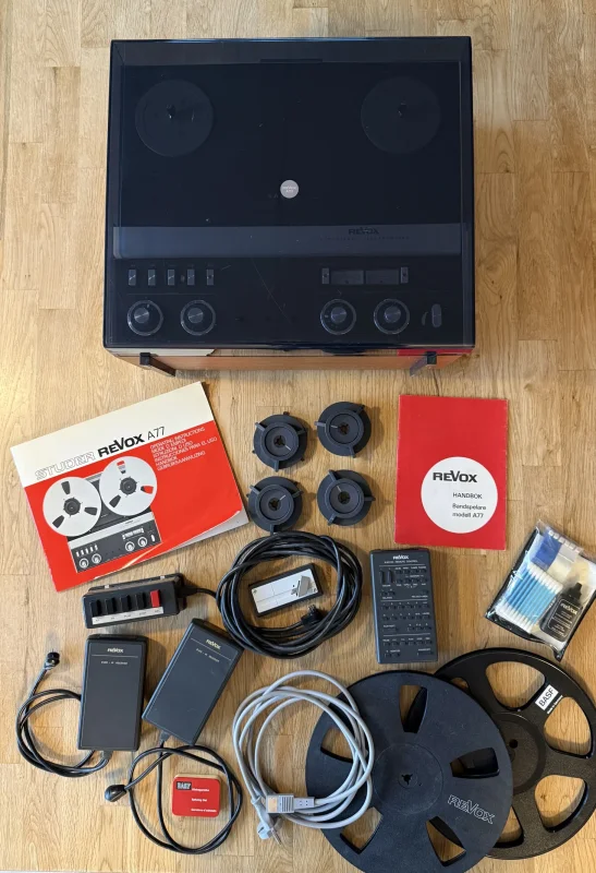 Revox A77 med diverse tillbeh&ouml;r - Bild 2 av 2