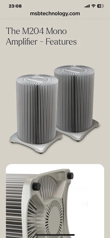 MSB M203 Monoblock i Klass A.  - Bild 4 av 4