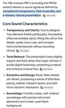 YBA Genesis PRE5A