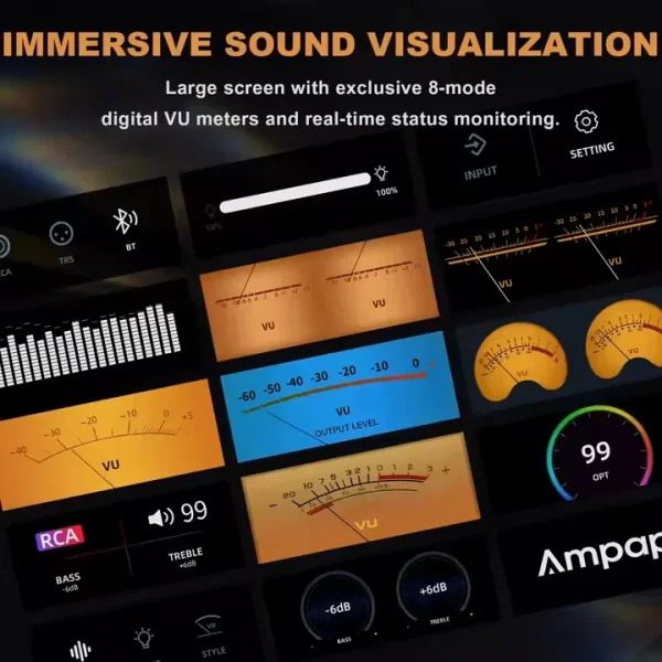 Douk Audio Ampapa D1 balanserad stereof&ouml;rst&auml;rkare - Bild 6 av 8