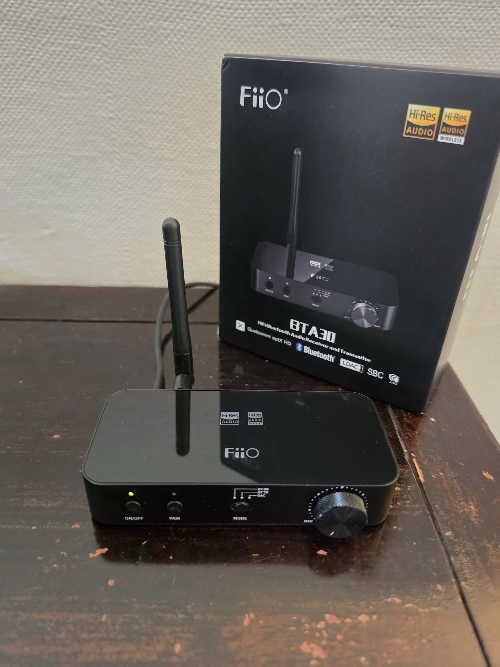Fiio BTA30 DAC Bluetooth sändare/mottagare aptX-HD/LDAC mm