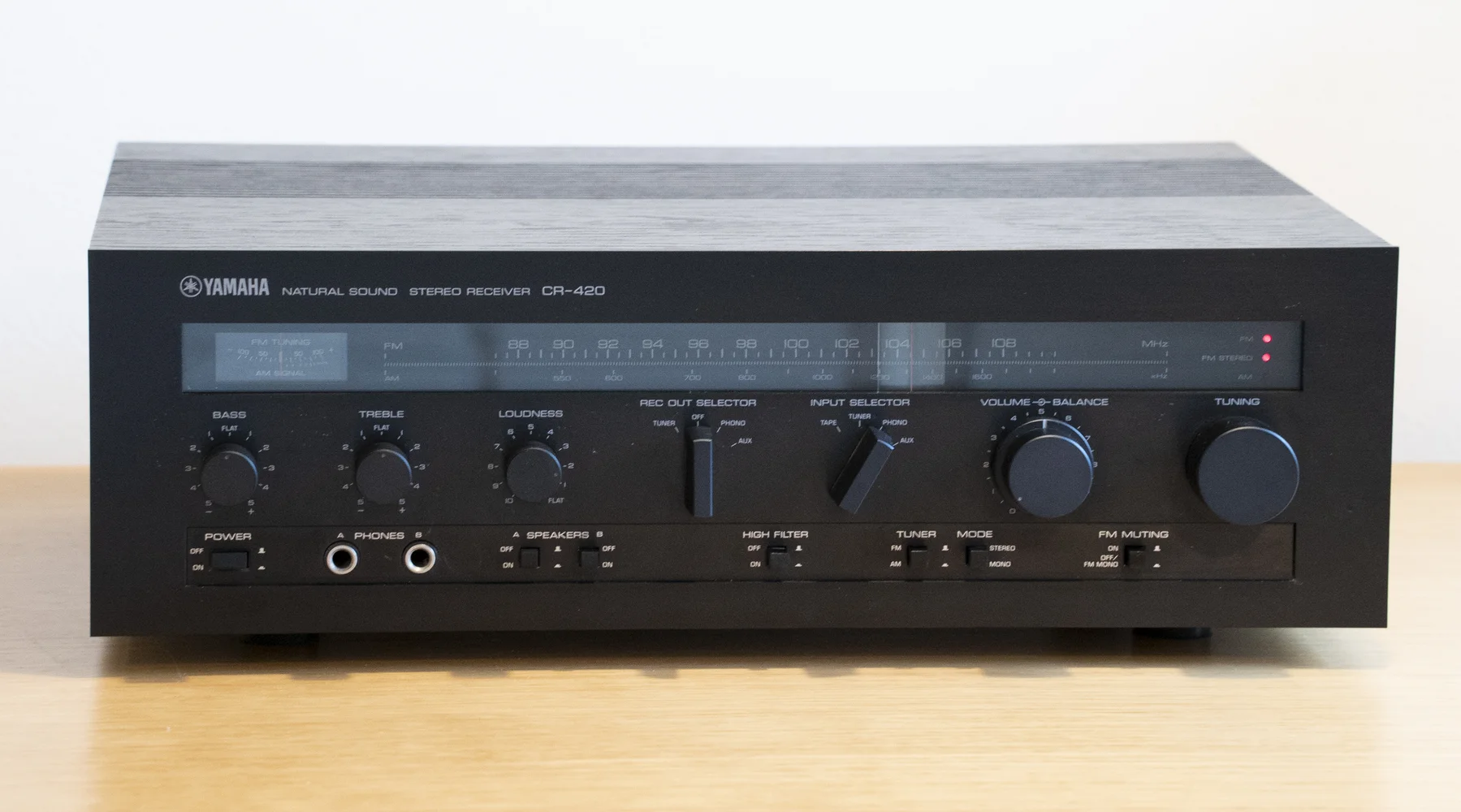 Yamaha CR-420 AM/FM Stereo Receiver (1977-80)