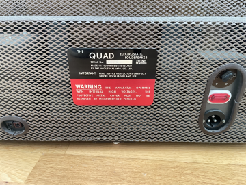 Quad elektrostat-högtalare