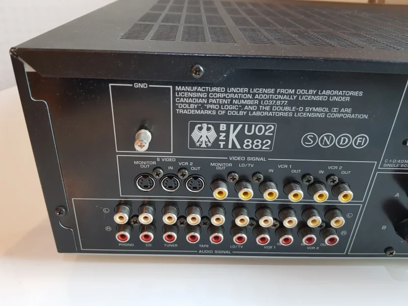 YAMAHA DSP-A590 F&ouml;rst&auml;rkare - Bild 3 av 9