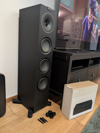 KEF Q550 MED SONOS AMP