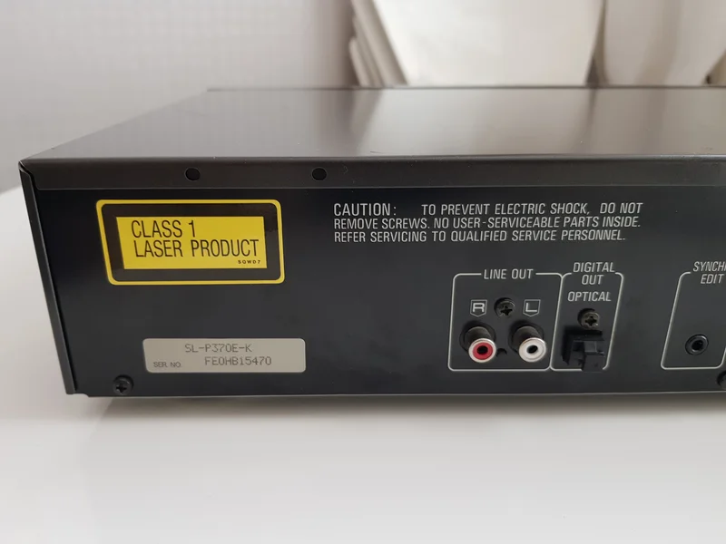 Technics SL-P370 CD-Spelare - Bild 9 av 9