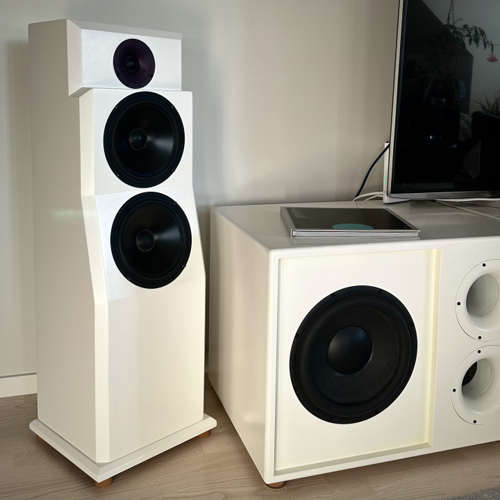 Ino Audio i28 samt profundus Y-2 bassystem, CR80s