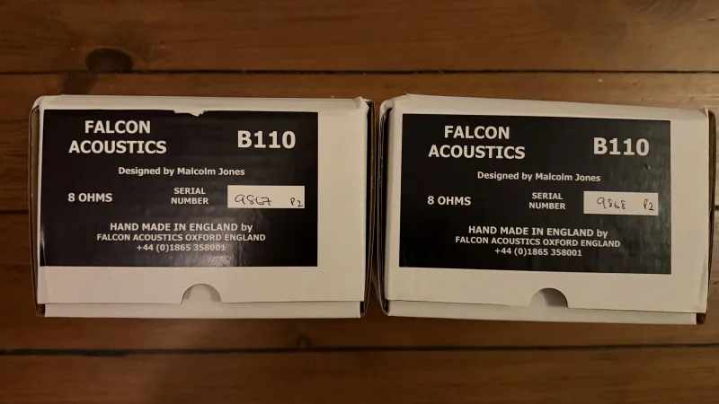 NYA OANV&Auml;NDA FALCON B110 8 ohm KEF B110 SP1003 (Till Rogers LS3/5a) - Bild 2 av 4