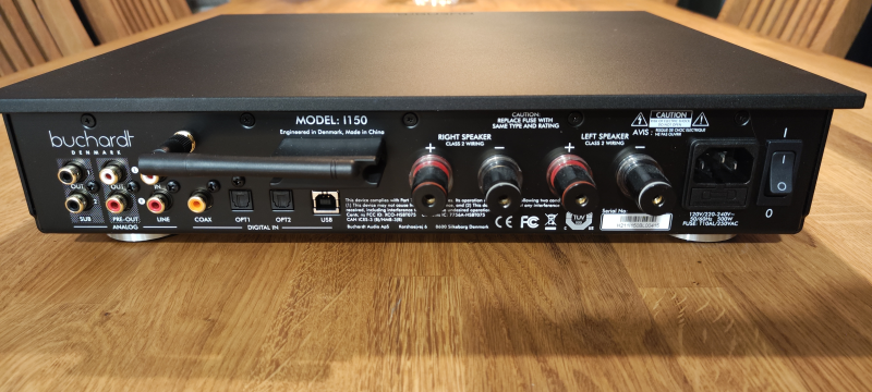 Buchardt I150 Integrerad Förstärkare + Zen Mikrofon - Första Ägare - Bild 8 av 10