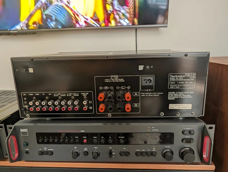 Technics SU-V670 Made in Japan. 12kg tung. - Bild 5 av 5