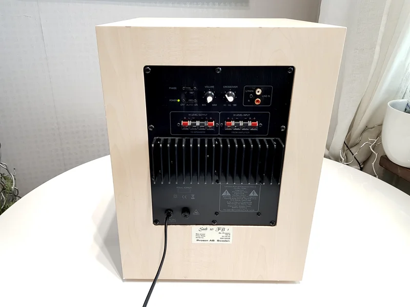 PROSON SUB 10 Subwoofer PROSON SUB 10 Subwoofer - Bild 6 av 10