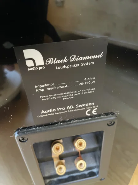 Audio PRO Black Diamond v 1 - Bild 3 av 6