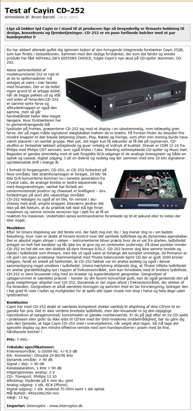 Cayin CD-252 - Bild 5 av 5