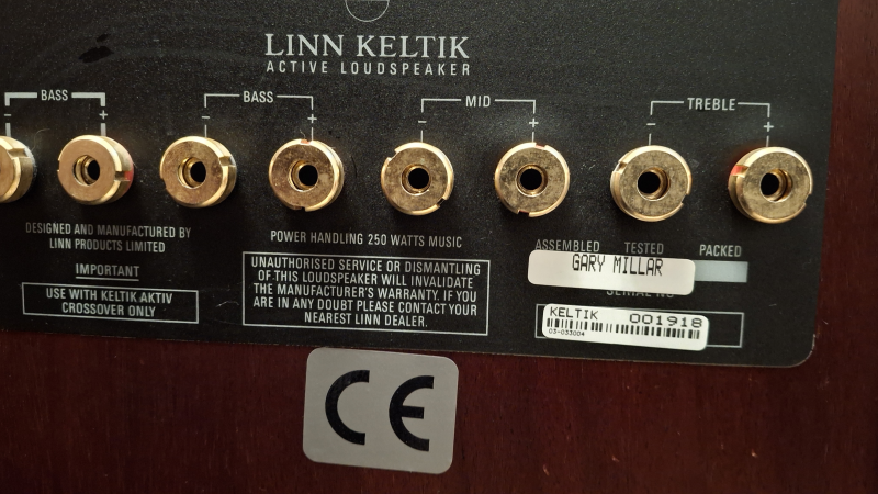 Linn Keltik Aktiva högtalare - Bild 3 av 3