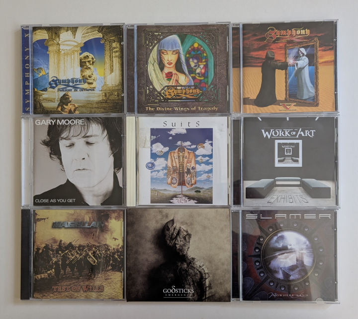 Div rock / prog rock CD 30:- st