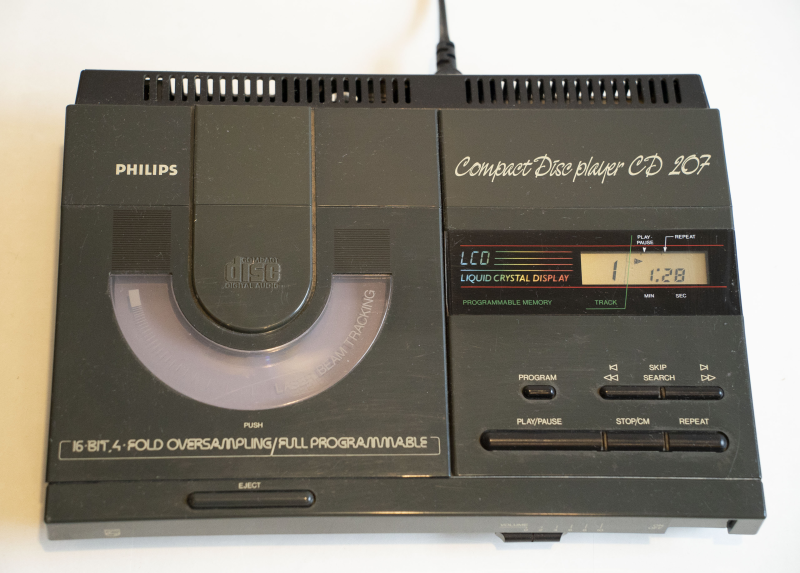 Philips CD207 Compact Disc Player (1987) - Bild 1 av 7