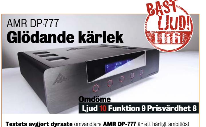 AMR DP-777 DAC Black Edition ( Ny i Kartong! ) 