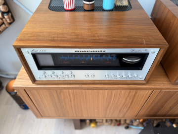 Marantz Model 1250, Integrerad förstärkare + Radiodel, Model 150 m. oscilloskop (WC22) 1977-1979