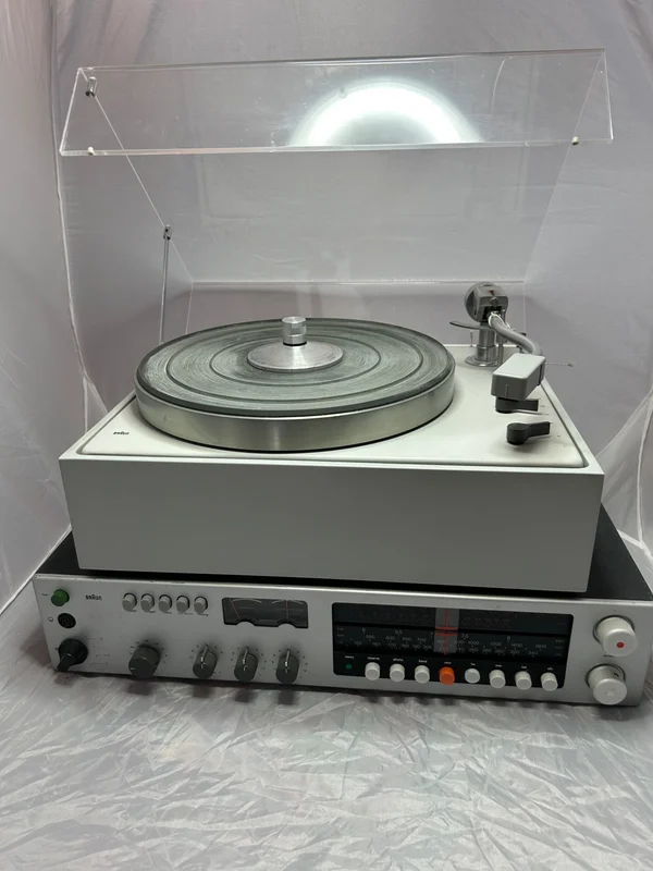 Braun PCS 5 skivspelare med tillh&ouml;rande receiver - Bild 1 av 2