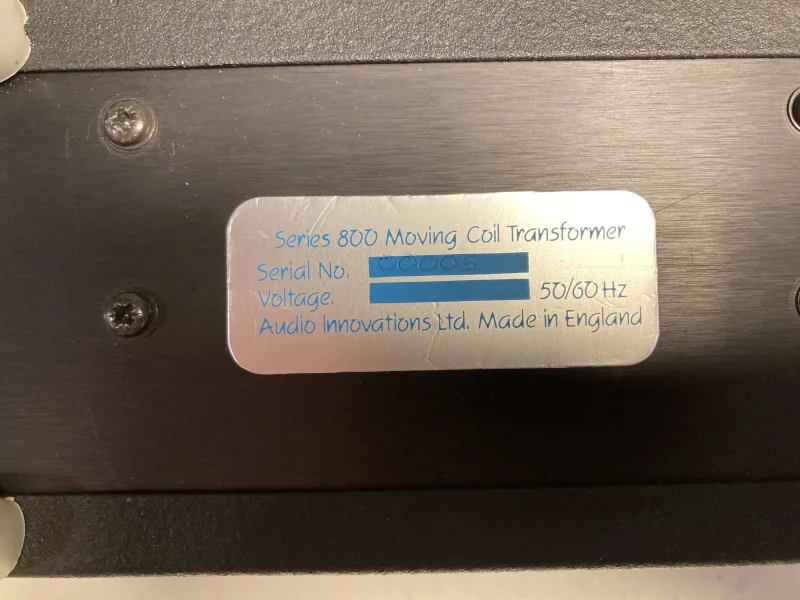 Audio innovation S 800 Stepuptransformator - Bild 3 av 3