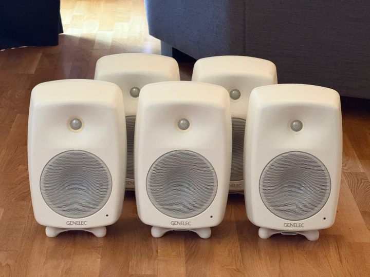 5st Genelec G Four