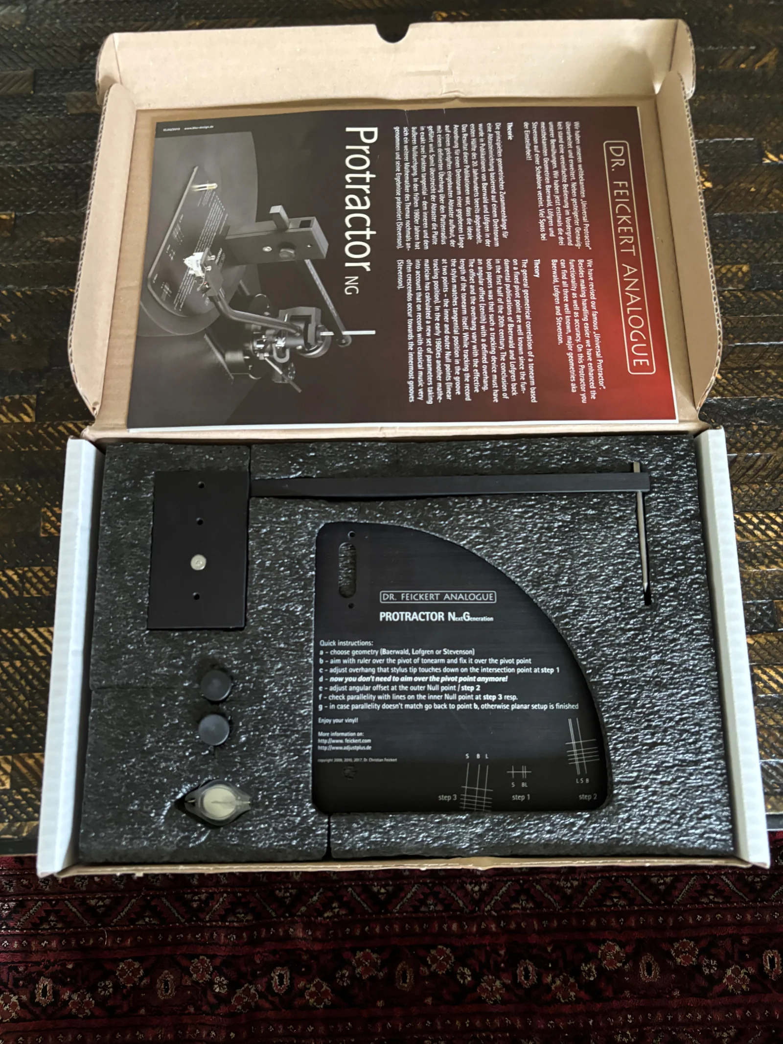 Dr. Feickert Protractor Next Generation