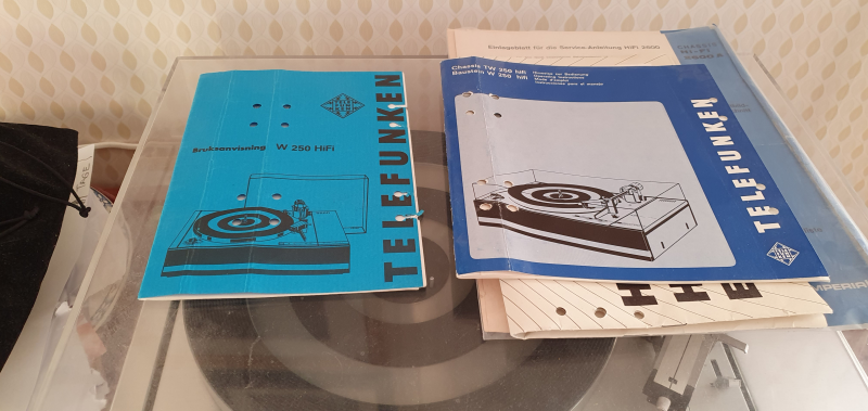 Telefunken W250 (PE 2020 mekanism)