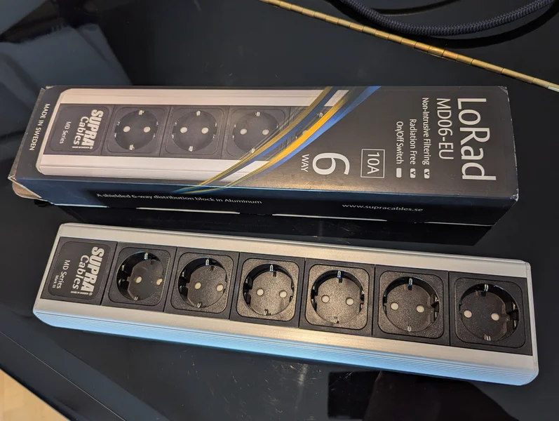 Supra LoRad MD06-EU grendosa / str&ouml;mf&ouml;rdelare &ndash; 6 Schuko - Image 2 of 2