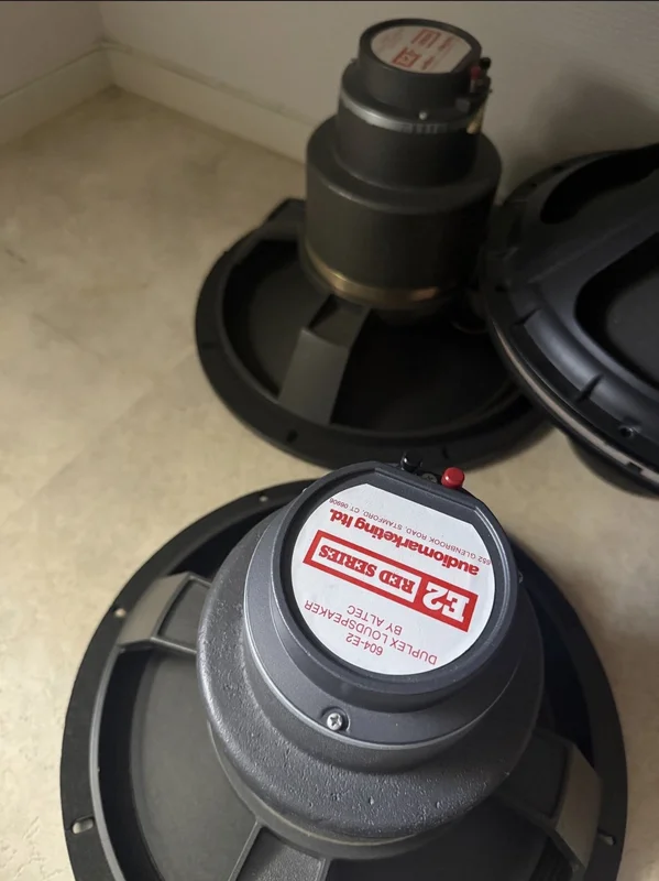 ALTEC BIG RED STUDIOMONITORER 1 par. S&auml;ljes  - Bild 8 av 10