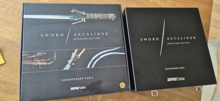 Supra Sword Excalibur Rhodium edition 3,5m