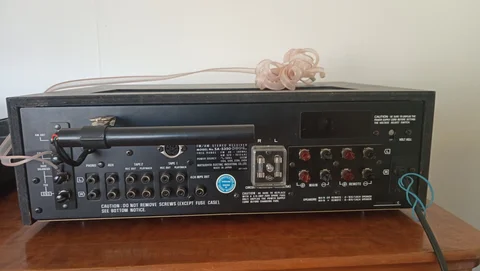 Technics SA-5350 stereoreceiver &ndash; S&auml;ljs som renoveringsobjekt / reservdelar