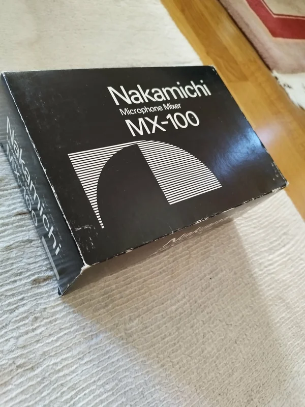Nakamichi MX-100 Microphone Mixer Nakamichi MX-100 Microphone Mixer - Bild 2 av 3