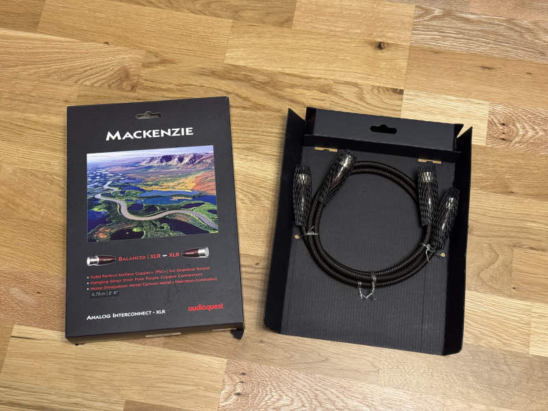 Audioquest Mackenzie XLR Kabel - Bild 1 av 2