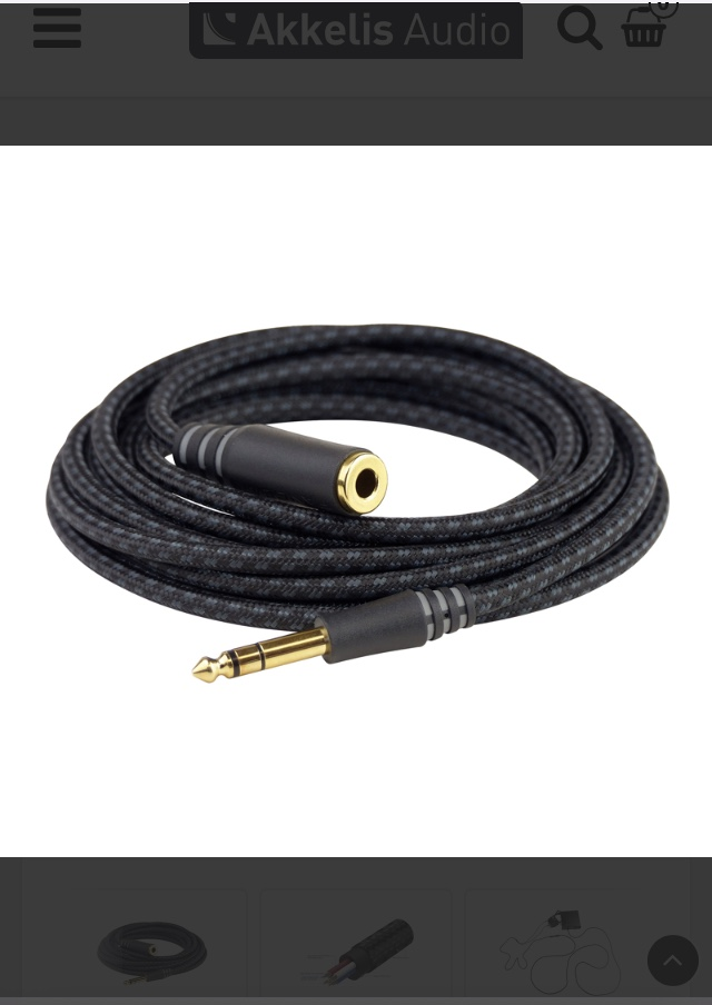 Pangea headphone extension cable 