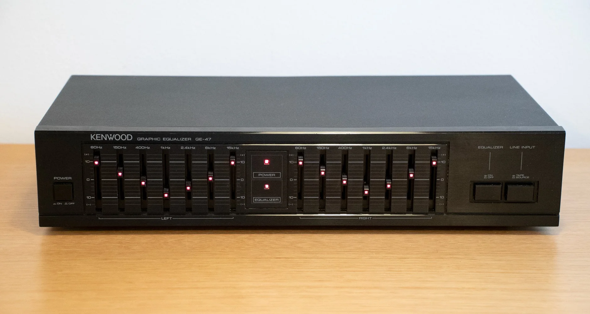 Kenwood GE-47 Stereo Graphic Equalizer (1988-90) - Bild 1 av 5