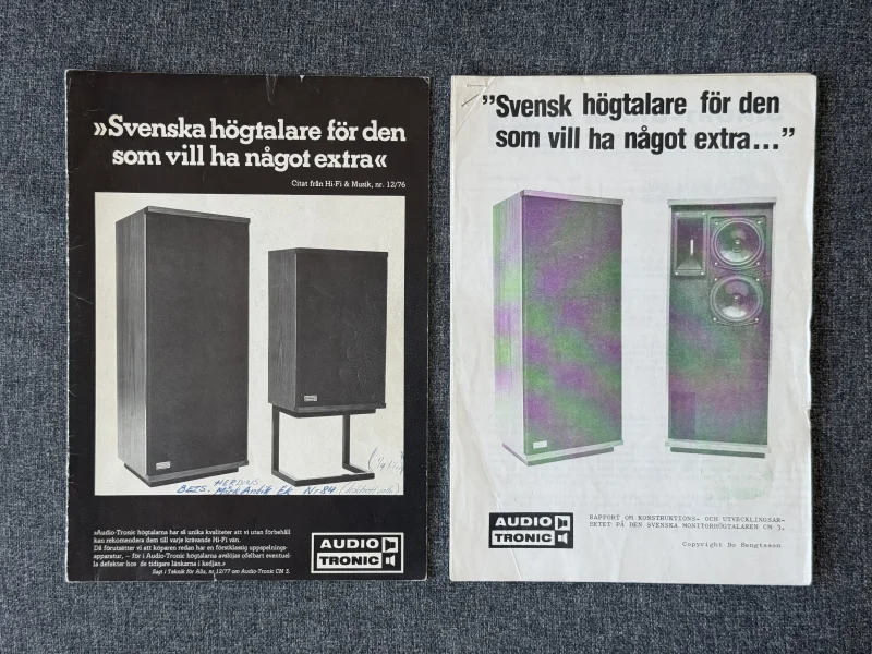 Svenska Hifi-klassikern Audio-Tronic CM 3 - Bild 6 av 7