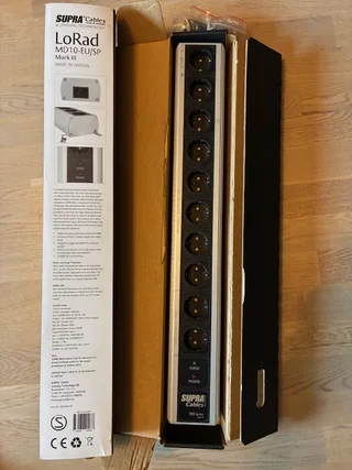Supra MD10-EU/SP MarkIII Nätfilter