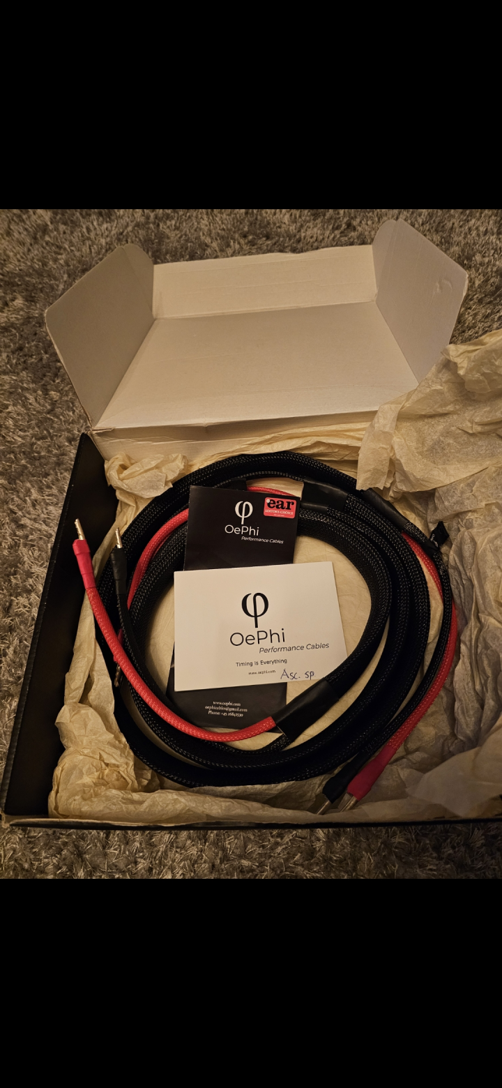 Oephi ascendence högtalarkablar 1.5m
