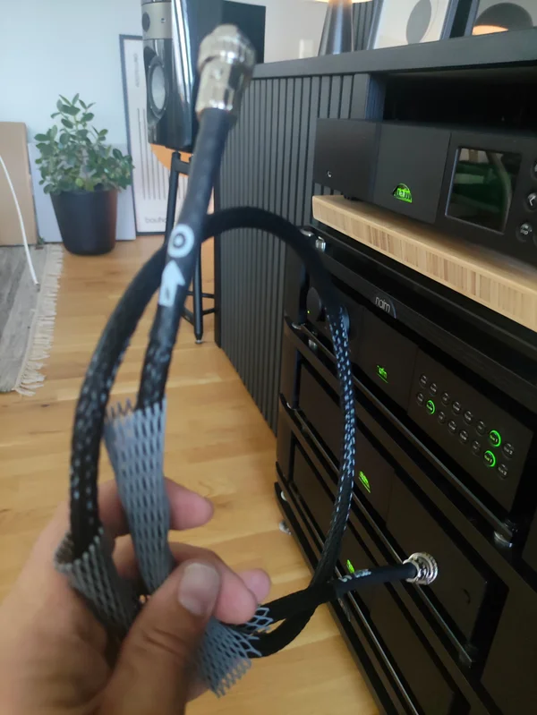 Ansuz Signalz A2 5 pin 180&deg;  DIN till DIN kabel - Bild 1 av 5