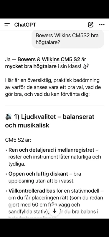 Bowers&Wilkins mycket fina högtalare med stativ. Bowers&Wilkins mycket fina högtalare med stativ. - Bild 6 av 7