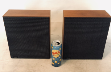 Luxor minihögtalare i nyrestaurerat toppskick.