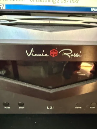 Vinnie Rossi L2i integrerad förstärkare  med inbyggd DA...