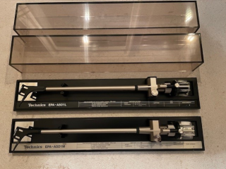 Technics EPA501M och EPA501L tonarmsrör Technics EPA501M och EPA501L tonarmsrör