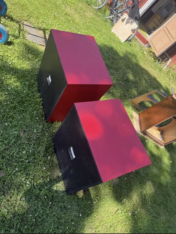 ALTEC BIG RED STUDIOMONITORER 1 par. S&auml;ljes  - Bild 3 av 10