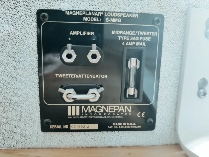 Magnepan S-MMG - Bild 5 av 7