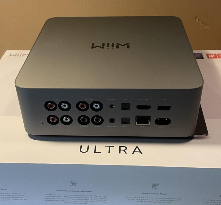 WiiM Ultra nätverksspelare