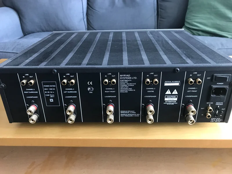 Myryad MA 500 5-kanilg slutsteg - Bild 2 av 2