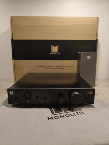 Monolith THX AAA 887 Balance Headphone Amp, RARITET!