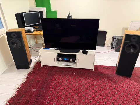 Guru QM60 i Zebrano / matt svart